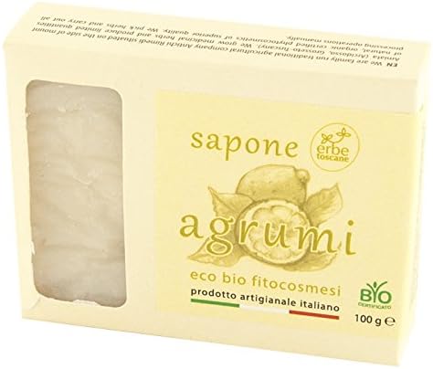 ORGANIC Citrus soap 100 gr. – Pure concentrate of nature – Handmade in Italy