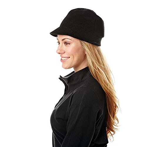 Head First Protective Curling Headgear: Po' Boy - Black - S/M