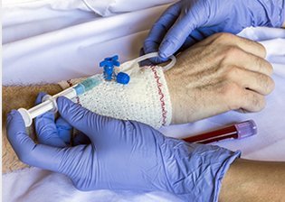 The Basic Nitrile Exam Gloves - Medical Grade, Powder Free, Latex Rubber Free, Disposable, Non Sterile, Food Safe, Textured, Indigo Color, Convenient Dispenser Pack of 100 (XL) Size XL