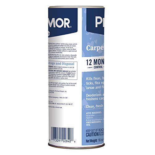 PETARMOR Home Carpet Powder for Fleas and Ticks, Protect Your Home From