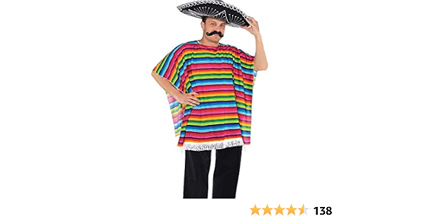 Fabric Fiesta Serape Party Costume 