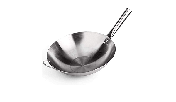 Amazon.com : LMLAW Stainless Steel Frying Pan/Kitchen Cooking ...