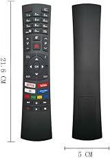 Replacement TV Remote for Bush Vestel Nordmende Smart TV LED LCD HDTV YQZBTX view 2