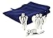 Basic Spirit Mini Pewter Angel Figurine 3 pc Set w/Velveteen Pouch