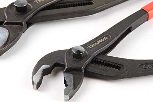 THANOS Tongue and Groove Pliers.Slip Joint Pliers.Water Pump Pliers with Push Button, Quick Adjust Channel Locks Pliers,Plumbing Pliers 10inch