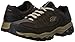 Skechers Sport Men's Afterburn Memory Foam Lace-Up Sneaker, Brown/Taupe, 15 4E US