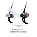 Bluetooth Headphones RIVERSONG RAINDROP A01 Sweatproof Wireless Stereo Earphones Noise Cancelling Headphone Headset with Mic for iPhone, Samsung Galaxy and Android Phones (A01 Pink)