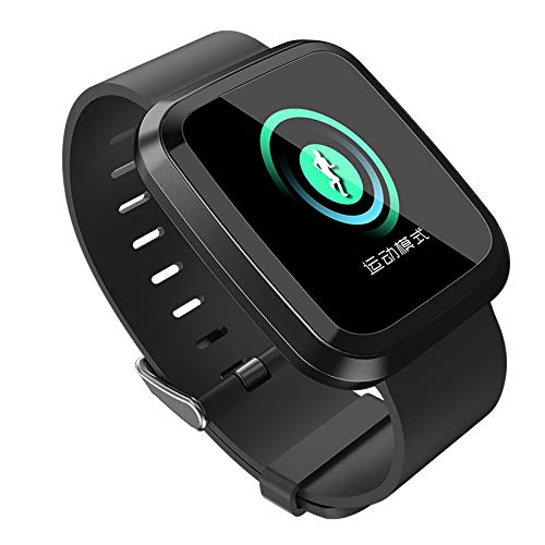 Sunward L18 Bluetooth Smart Watch Heart Rate Monitor Companion Watch for iOS Android, Fitness Tracker Activity Trackers Waterproof Step Calorie Counter Pedometer Band for iOS Android (A)