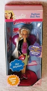 barbie fashion doll pen