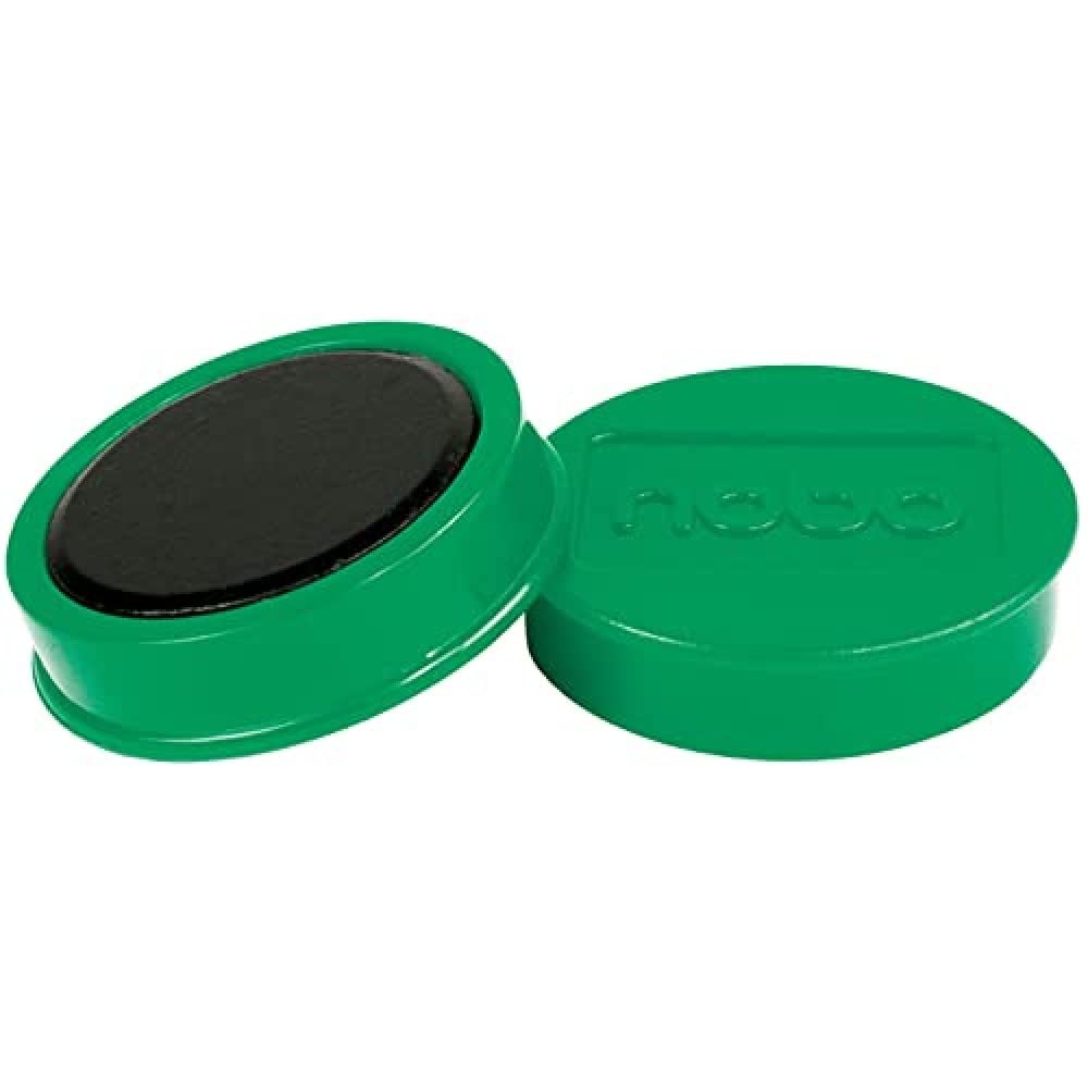 Nobo Magnetic Whiteboard Magnets, 38 mm, Pack of 10, 1915317, Coloured
