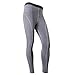 Funycell Men's Compression Tight Pants Athletic Running Leggings 2 Pack