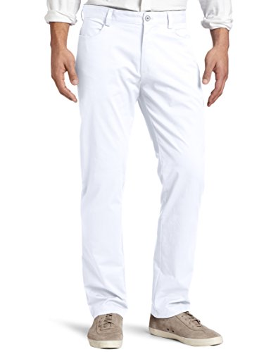 Calvin klein men s slim fit 4-pocket stretch sateen pan…