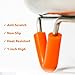 Bauschki Instant Pot Accessories, Vegetable Steamer Basket for instapot 6qt, 8qt - Egg Meat Food Rice Dumpling Cooker 6 qt, 8 quart Accessory - Stainless Steel, BPA Free Non-Slip Silicone Handle &Legs