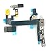 ATEANO Power on Off Volume Button Silent Switch Flex Cable Ribbon Replacement for iPhone 5s