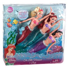 Disney Princess The Little Mermaid Doll 3-Pack, Baby & Kids Zone