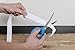 TIURE Door Draft Stopper Keep Draught Out with This Weather Strip That Attaches to Your Door Helps to Keep Out The Cold Fits on Standard Sized 36 Inch Door