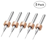UEETEK 5 Pcs Drill Bits 0.4mm Extruder Nozzle Cleaner for 3D Printer