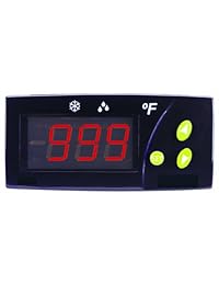 Dwyer Love Series TCS termopar Interruptor de temperatura, J, K, S termopar tipo de entrada, visualización roja, 1