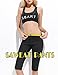 Glamours Women's Slimming Pants Body Shaper for Weight Loss Hot Neoprene Tummy Pants L