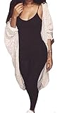 KufvWomens Spaghetti Strap Sexy V-Neck Long Jumpsuit Capris Trousers Rompers