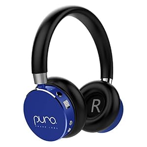Image of Puro Sound Labs BT2200 Kids Volume-Limiting Over-Ear Wireless Headphones (Blue)