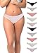 Emprella Womens Cotton Bikini Underwear Set, Seamless Ladies Panties | 10 Pack