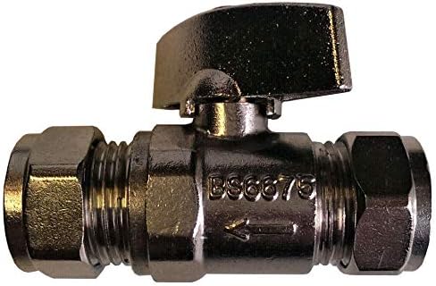 Large Bore 15mm Isolation Valve with Butterfly Handle, Pipe Size - 15mm - Image 5