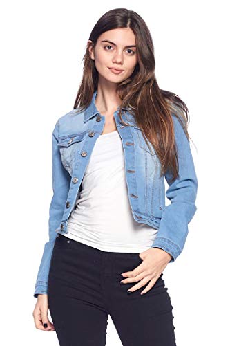 ladies oversize denim jacket