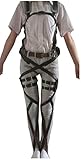 Cottory Attack on Titan Leather Belts Cosplay Harnesses Deluxe Ver