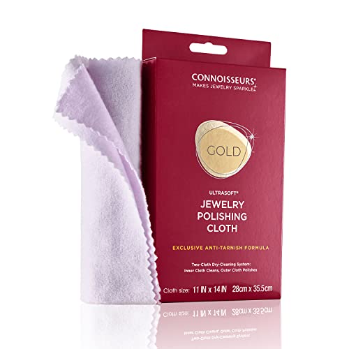 CONNOISSEURS Ultrasoft Gold Jewelry Polishing Cloth, 11x14 Pricepulse