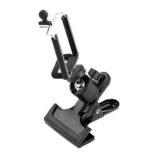 Guitar Ukulele Smartphone Mount Holder for Cell Phones and Gopro Action Cameras