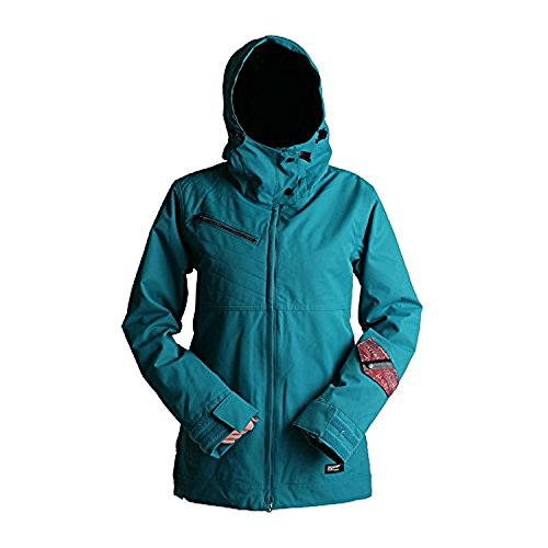 Ride Women's CHERRY: 15k Snowboard Jacket - Teal - Small 2017
