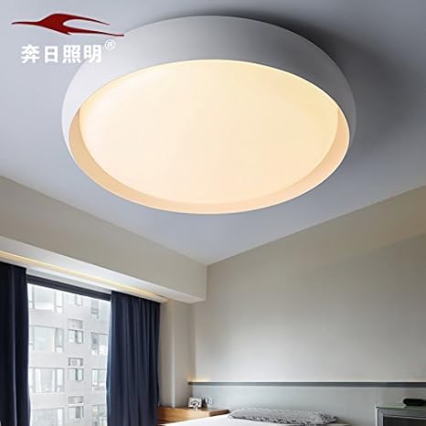 Bgmdjcf Circular Minimalist Led Ceiling Light Bedroom Creative