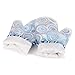 Silicone Oven Mitts Gloves for Pot Holders Heat Resistant Kitchen Mitts with Quilted Cotton Lining by WCountFair -1 Pair