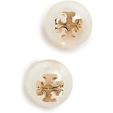 Tory Burch Women's Moondance Pearl Stud Earrings