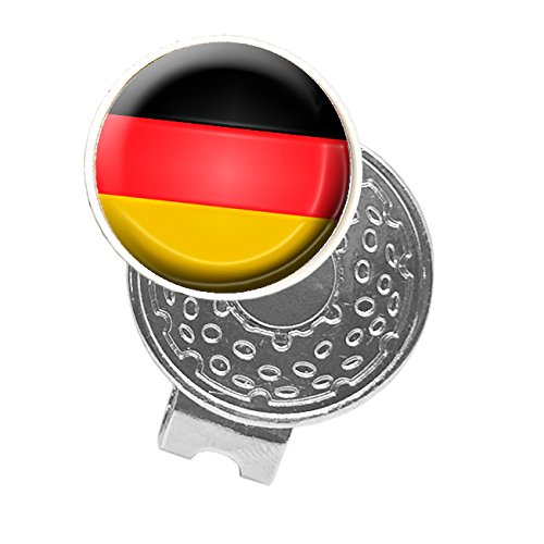 Asbri Golf Unisex Adult Germany Cap Clip - Silver, N/A