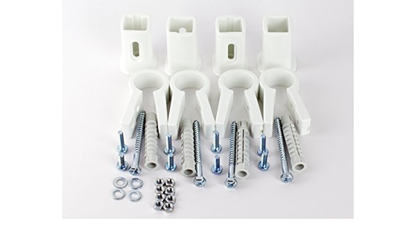 Soportes Blancos de Abrazadera Universal para Radiador ...