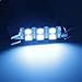 Partsam 6Pcs 6Smd Led Ice Blue 42Mm Festoon Rear Dome Light Bulbs 211-2 6413 For 2005-2013 Ford Escape