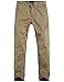 Match Mens Slim-Tapered Flat-Front Casual Pants(Light Khaki,34)