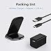 Yootech Wireless Charger, 10W Max Qi-Certified Wireless Charging Stand with Quick Adapter,Compatible with iPhone 12/12 Pro/12 Mini/12 Pro Max/SE 2020/11 Pro Max, Galaxy S21/S20/Note 10 Plus/S10/S9