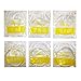 JYsun Classical Guitar Strings 3 full sets Clear Nylon for E-1st B-2nd G-3rd and Nylon Core Silver-Plated Copper Alloy Wound for D-4th A-5th E-6th