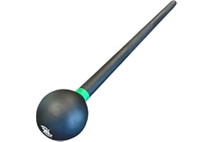 WOLF WEDGE Wolf Strength Steel Mace Bell (7-25lb) - Versatile Macebell for Functional Strength: Core, Shoulders, Grip & Conditioning | Workout Mace for Home Gyms & Training Gyms | 10lb & 15lb Mace Ball Available