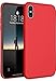 DTTO Case for iPhone X Case 2017(ONLY), [Not for iPhone Xs], [Romance Series] 1st Generation Silicone Gel Rubber Anti-Scratch Shockproof Case for iPhone X (2017), Red