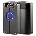 Kivors Plasma Cigar Lighter - Electronic Electric Dual Arc Plasma Beam Cigarette Lighter Rechargeable Windproof Flameless Butane Free Lighter (Black)