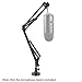 Neewer Microphone Suspension Boom Scissor Arm Stand, 360 Degree Rotation Swivel Mount with 2 Mount Ways(Screw or Clamp) for Samson Blue Yeti Blue RODE Snowball SM7 (NW-077S PRO)