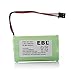 EBL Model BT1007 Rechargeable Cordless Telephone Replacement Battery for BBTY0651101, 1400mAh Hight Capacity Ni-MH 2.4V (Pack of 5)