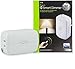 GE Z-Wave Wireless Smart Lighting Control Lamp Module, Dimmer, Plug-In, White, Works with Amazon Alexa, 12718