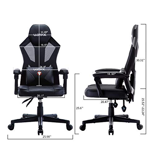 UOMAX Gaming Chair ESports LED Light Computer Chairs with Ergonomic