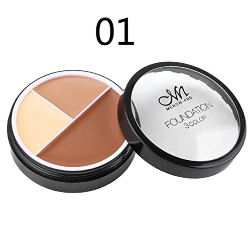 Hunputa Cosmetics Cream Contour and Highlighting Makeup Kit - Contouring Foundation / Concealer Palette (A)