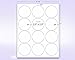 NextDayLabels – 2.5 Inch Round Labels - Round Sticker Labels for Printer - Matte White Blank Laser/Inkjet Printer Labels - Circle Stickers Printable Labels (50 Sheets, 12 Per Sheet, 600 Labels)